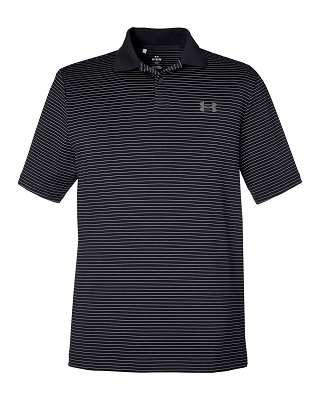 3.0 Striped Perf Polo