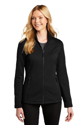 Ladie's Grid Fleece Jacket