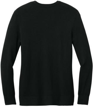 Ladies Easy Care Button-Up Cardigan Sweater