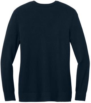 Ladies Easy Care Button-Up Cardigan Sweater