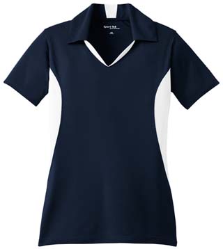 Ladies' Side Blocked Micropique Sport-Wick