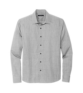 Long Sleeve Stretch Woven Shirt